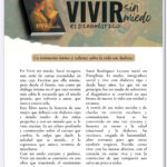 imagen de la presentacion del libro vivir sin miedo
