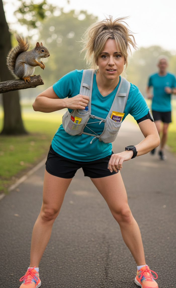 sarai empezando a correr